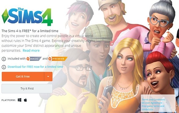 Sims 4 demo mac download free version